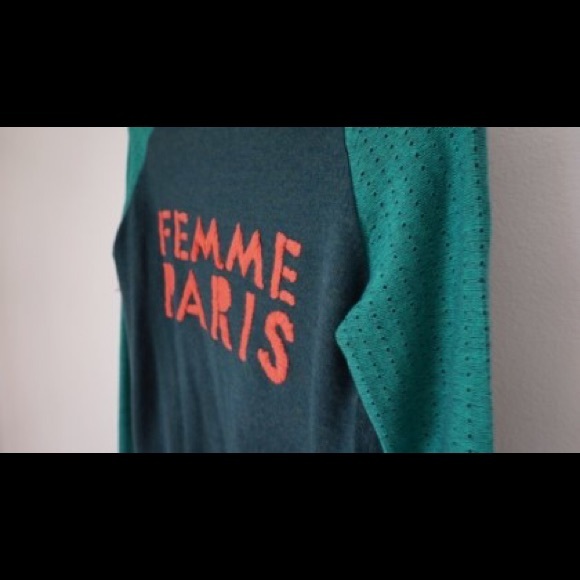 Mason scotch green light sweater - Picture 6 of 7